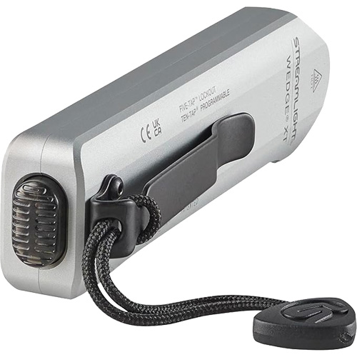 Wedge&reg; Slim Everyday Carry Flashlight, LED, 1000 Lumens, Rechargeable Batteries Industrial Sales