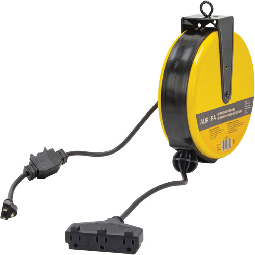 Extension Reel, 25', SJT, 14/3 Gauge, 13 A Industrial Sales