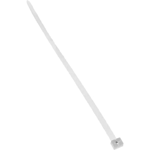 Attache de c&acirc;ble &agrave; ardillon, Longueur 6", R&eacute;sistance &agrave; la traction 40 lb, Naturel Industrial Sales