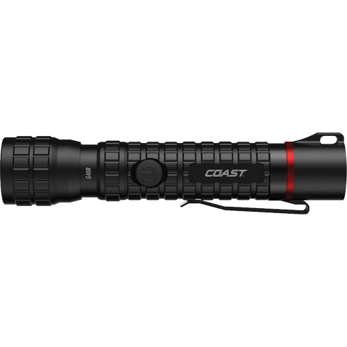 Lampe de poche &eacute;tanche G40R avec mise au point par rotation, DEL, 650 lumens, Piles Rechargeable Industrial Sales