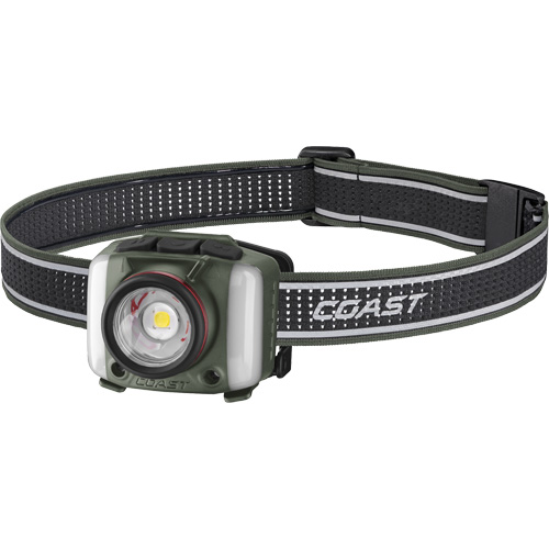 FL97R Tri-Colour Headlamp with Twist Focus & Voice Activation, LED, 830 Lumens, 2 Hrs. Run Time, Rechargeable Batteries Industrial Sales