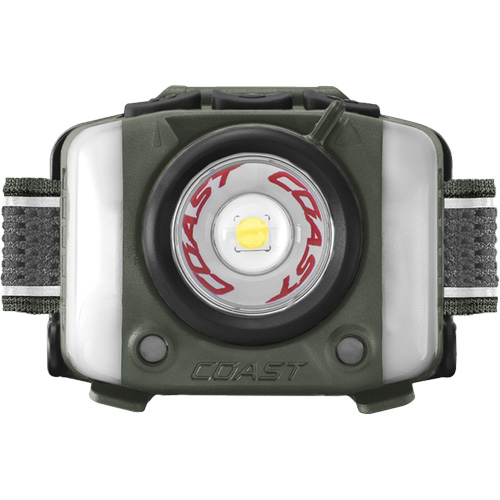 FL97R Tri-Colour Headlamp with Twist Focus & Voice Activation, LED, 830 Lumens, 2 Hrs. Run Time, Rechargeable Batteries Industrial Sales