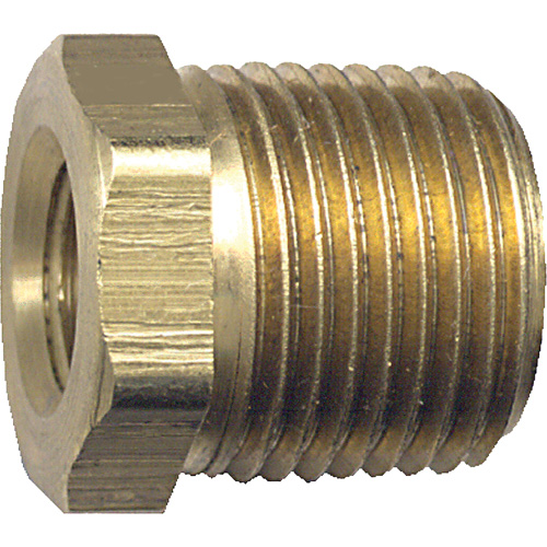 R&eacute;duction m&acirc;le-femelle pour tuyau, 3/8" x 1/4", NPT x FPT, Laiton Industrial Sales