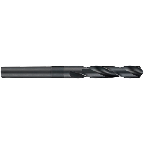 Foret raccourci &agrave; queue cylindrique, 1-1/8", Acier rapide, Cannelure 3", Pointe de 118° Industrial Sales