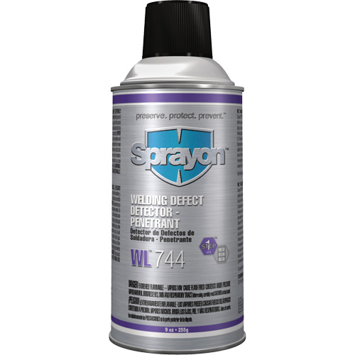 WL744 Welding Defect Detector - Penetrant, Aerosol Can Industrial Sales