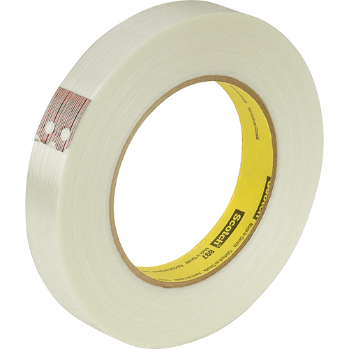 Scotch&reg; 897 Filament Tape, 5 mils Thick, 12 mm (47/100") x 55 m (180')  Industrial Sales