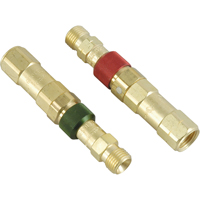 Raccords &agrave; branchement rapide pour &eacute;quipement de soudage - Ensembles, Laiton Industrial Sales