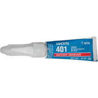 401 General Purpose Instant Adhesive, Clear, Tube, 3 g Industrial Sales