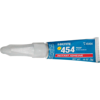 454 Prism&reg; Instant Adhesive Gel, Clear, Tube, 3 g Industrial Sales