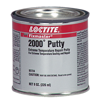 Mastic 2000 Fixmaster, 8 oz, Cartouche, Argent Industrial Sales