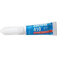 410 Instant Adhesive, Black, Tube, 3 g Industrial Sales
