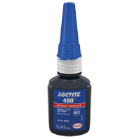 480 Instant Adhesive, Black, Tube, 20 g Industrial Sales