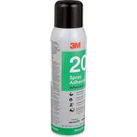 20 Heavy Duty Spray Adhesive, Clear, Aerosol Can Industrial Sales