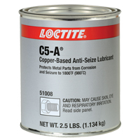 Lubrifiant antiblocage au cuivre Loctite 8008 C5-A, 2,5 lb, Canette, 1800°F (982°C) Temp&eacute;rature max. Industrial Sales