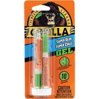 Super Glue Gel, 2 x 3 g, Tube, Clear Industrial Sales