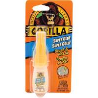 Super Glue Brush & Nozzle, 10 g, Bottle, Clear Industrial Sales