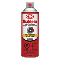 Produit de nettoyage ininflammable pour les freins de s&eacute;rie professionnelle Brakleen, Canette a&eacute;rosol Industrial Sales