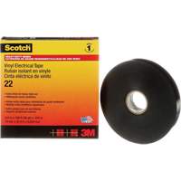 Scotch&reg; Vinyl Electrical Tape, 19 mm (3/4") x 33 m (108'), Black, 10 mils Industrial Sales
