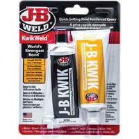 Colle &eacute;poxyde KwikWeld, Deux composants, Tube, 10 oz, Gris Industrial Sales