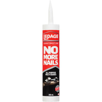Adh&eacute;sif de construction multi-usages No More Nails Industrial Sales