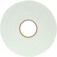 Ruban double face en mousse d'ur&eacute;thane, 33 m (108') lo x 25,4 mm (1") la, 62,5 mils, Ur&eacute;thane Industrial Sales