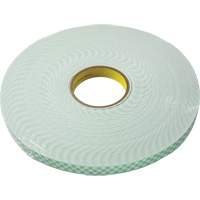 Ruban double face en mousse, 33 m (108') lo x 18 mm (3/4") la, 62,5 mils, Ur&eacute;thane Industrial Sales