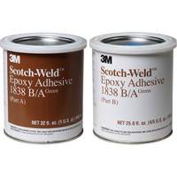 Adh&eacute;sif Scotch-Weld, 32 oz liq., Seau, Deux composants, Vert Industrial Sales