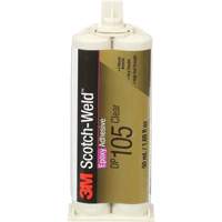 Adh&eacute;sif Scotch-Weld, 1,7 liq. oz., Cartouche, Deux composants, Translucide Industrial Sales