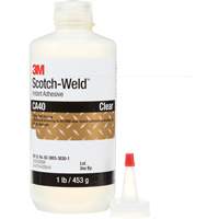Scotch-Weld Instant Adhesive CA5, Clear, Bottle, 1 lbs. Industrial Sales