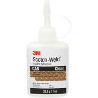 Scotch-Weld Instant Adhesive CA5, Clear, Bottle, 1 oz. Industrial Sales