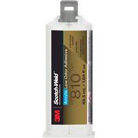 Adh&eacute;sif acrylique &agrave; faible odeur Scotch-Weld, Deux composants, Cartouche, 1,64 liq. oz., Blanc cass&eacute; Industrial Sales