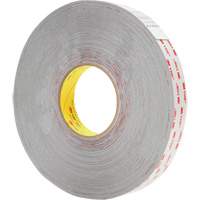Ruban VHB, 66 m (216') lo x 12 mm (1/2") la, 25 mils, Acrylique Industrial Sales