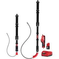 Ensemble de d&eacute;gorgeoir durinoir 2 outils M12 Trapsnake, &eacute;lectrique, Tulipe, 4'/6' Longueur du c&acirc;ble, 1/2"/3/8" Diam&egrave;tre du c&acirc;ble Industrial Sales