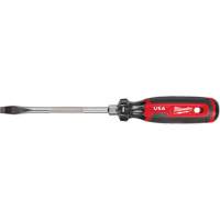 Tournevis &agrave; fente, Tige de 5/16", Ronde, 279 mm lo, Prise en Coussin&eacute;e Industrial Sales