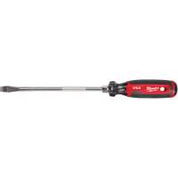 Tournevis &agrave; fente, Tige de 3/8", Ronde, 330 mm lo, Prise en Coussin&eacute;e Industrial Sales