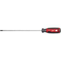 Tournevis d&eacute;b&eacute;niste, Tige de 3/16", Ronde, 279 mm lo, Prise en Coussin&eacute;e Industrial Sales