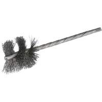 Ensemble de brosses internes &agrave; fils m&eacute;talliques ondul&eacute;s HeliTuf, 3/8" dia. x 1" l, 3-1/2" longueur hors tout Industrial Sales