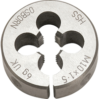 Split Circular Die, M10 X 1.5 Thread, High Speed Steel Industrial Sales