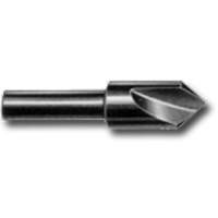 Fraise conique, 1/4", Acier rapide, Angle de 82°, 1 cannelures Industrial Sales