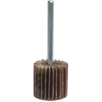 Grind-O-Flex Mini Mounted Flap Wheel, Aluminum Oxide, 60 Grit, 3" x 1" x 1/4" Industrial Sales