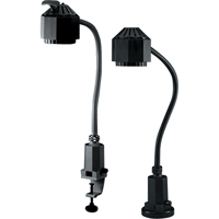 Sunnex Task Lights - 50 Watt Moisture Resistant Halogen Task Lights, 50 W, Halogen, 27" Neck, Black Industrial Sales
