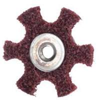 Abrasotex Surface Preparation Star, 2" Dia., Medium Grit, Aluminum Oxide Industrial Sales