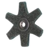 Abrasotex Surface Preparation Star, 2" Dia., Very Fine Grit, Aluminum Oxide Industrial Sales