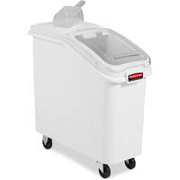 Mobile Ingredient Bins with Sliding Lid, 2.75 cu. ft. Capacity, 28" H x 13-13/100" W x 29-1/4" D Industrial Sales