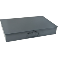 Compartment Steel Scoop Boxes , 18.34" W x 12.16" D x 3.16" H, 6 Horizontal Compartments Industrial Sales