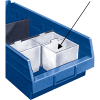 Bacs de rangement pour tablettes - Compartiments Industrial Sales
