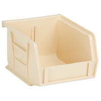 Ultra Stack & Hang Bin, 8-1/4" W x 7" H x 14-3/4" D, Ivory Industrial Sales