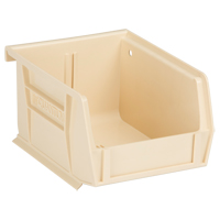 Ultra Stack & Hang Bin, 4-1/8" W x 3" H x 5-3/8" D, Ivory Industrial Sales