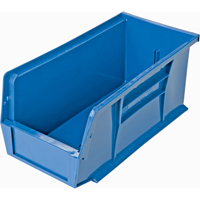 Ultra Stack & Hang Bin, 5-1/2" W x 5" H x 10-7/8" D, Blue Industrial Sales