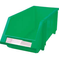 Stack & Hang Bin, 7-7/8" W x 7" H x 17-11/16" D, Green Industrial Sales